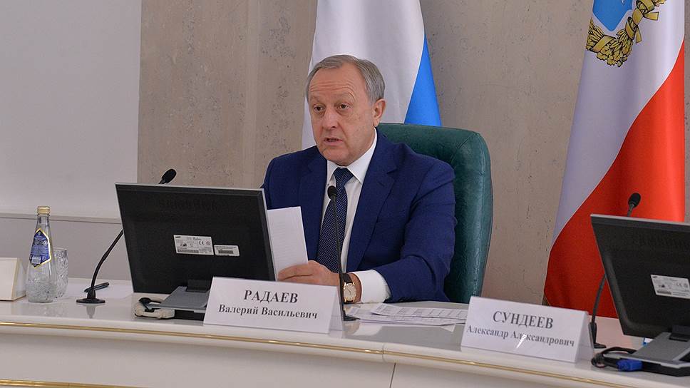Валерий Радаев надеется на сбалансированный бюджет региона в будущем году
