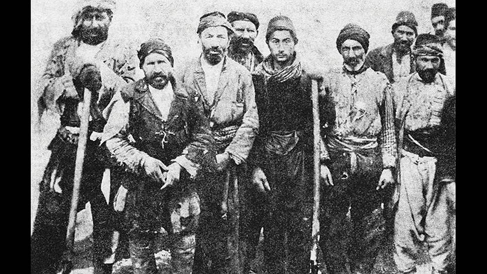 Разоруженные армянские призывники, 1915 год